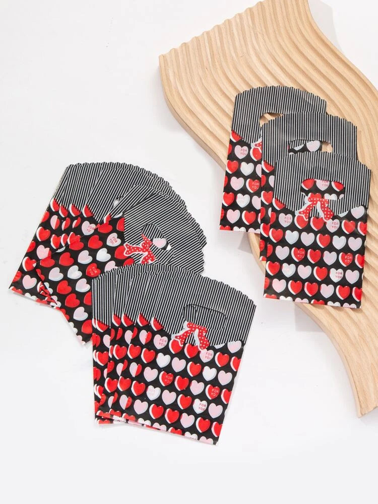 3x5in corazones bags