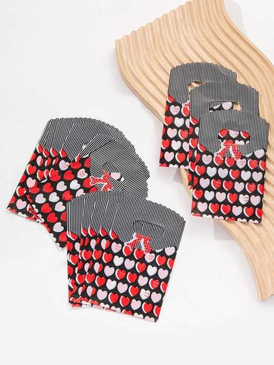 3x5in corazones bags