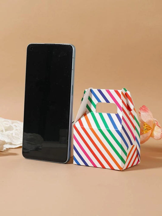 Rainbow lines mini box 2.8x 3.9x2in (3 pcs)