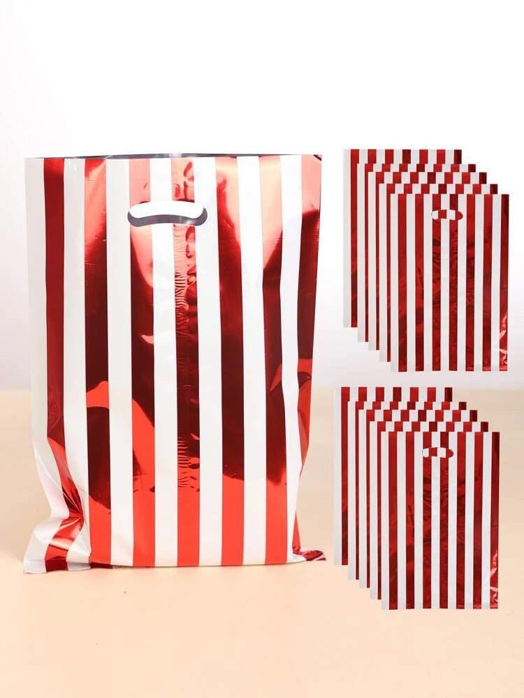 Red 6x10in merch bags