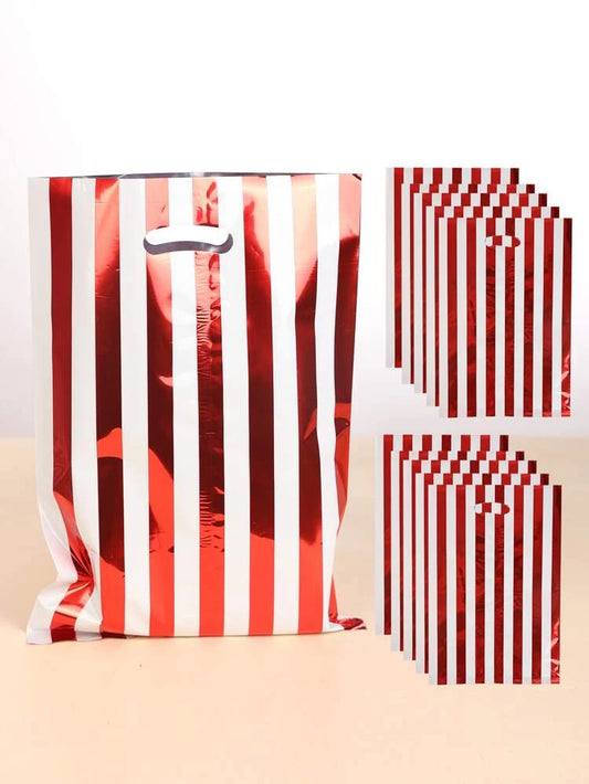 Red 6x10in merch bags
