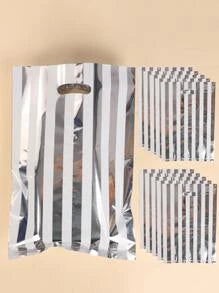 Silver 6x10in merch bags