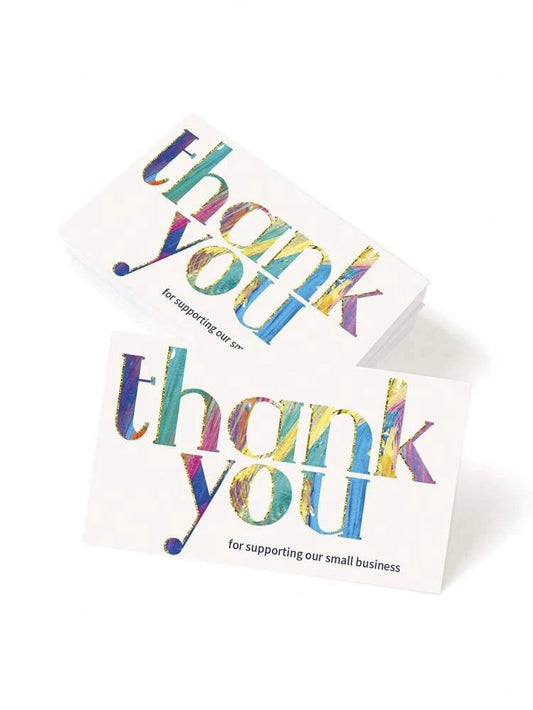 Unicorn thank you card