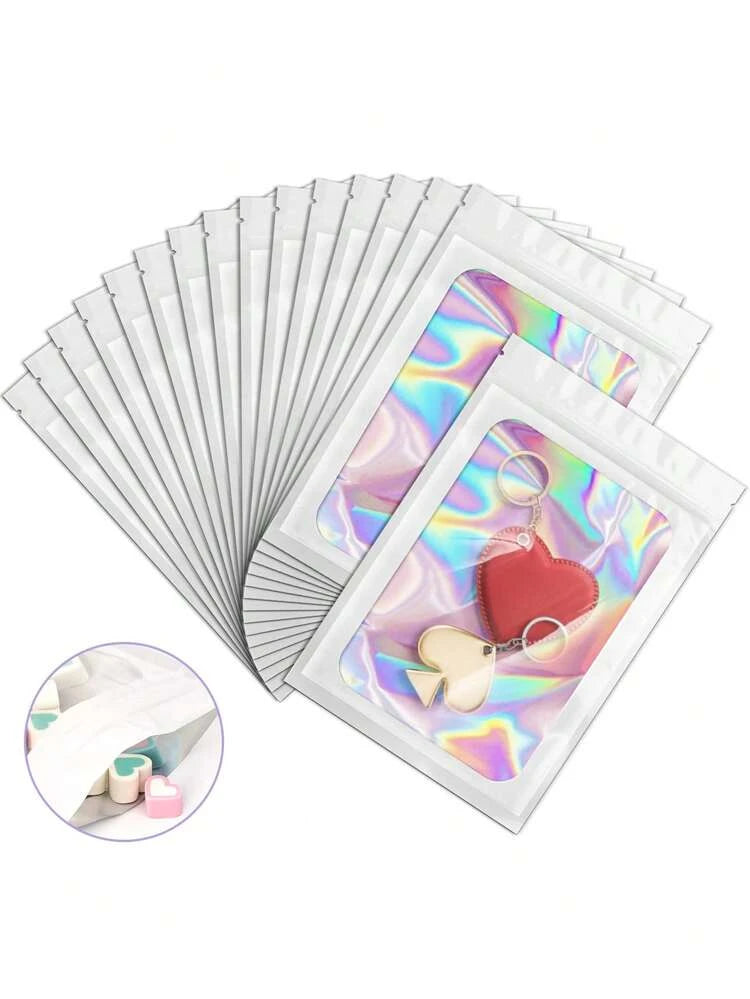 Withe ziplock 3x5in (10pcs)
