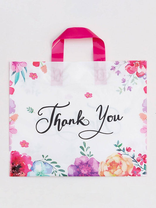 Tierno floralshopping bag 9x12in