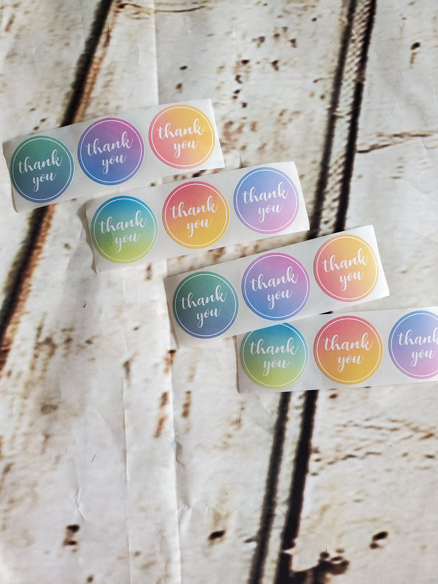 Thank you colorful 1.5in