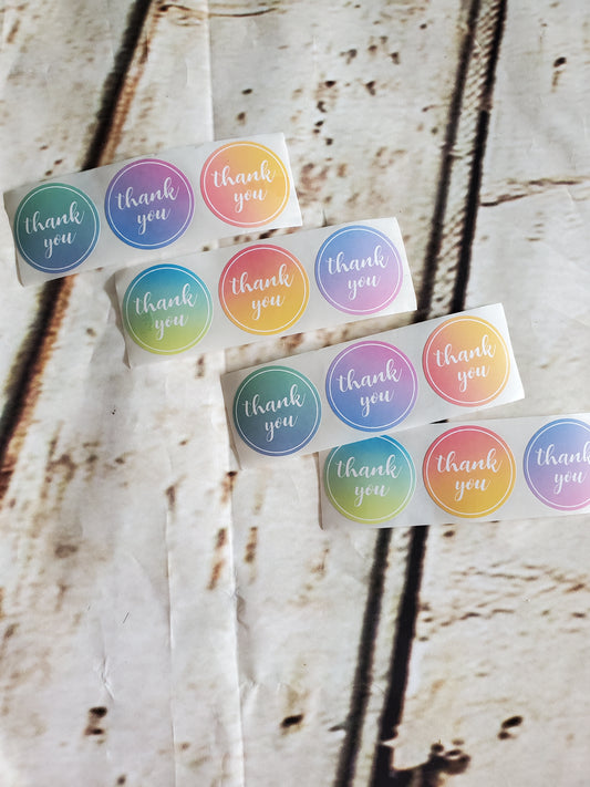 Thank you colorful 1.5in