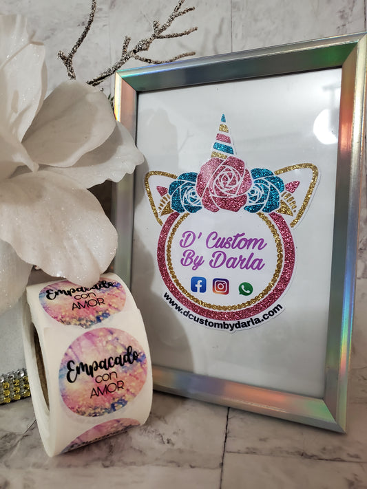 Empacado con amor 1.5in rollo
