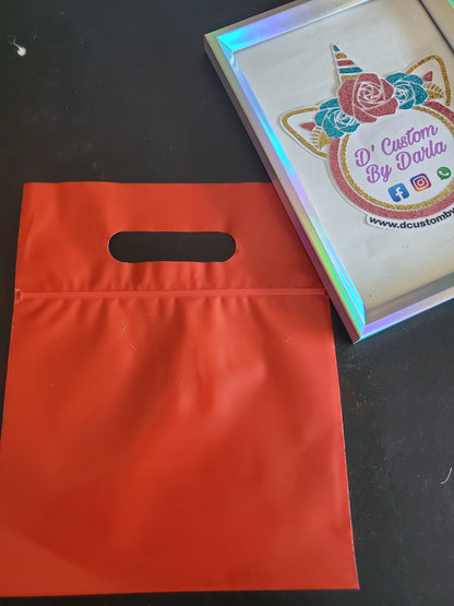 Bolsas de entrega directa con zipper 6.38x 5in
