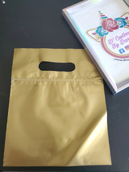 Bolsas de entrega directa con zipper 6.38x 5in