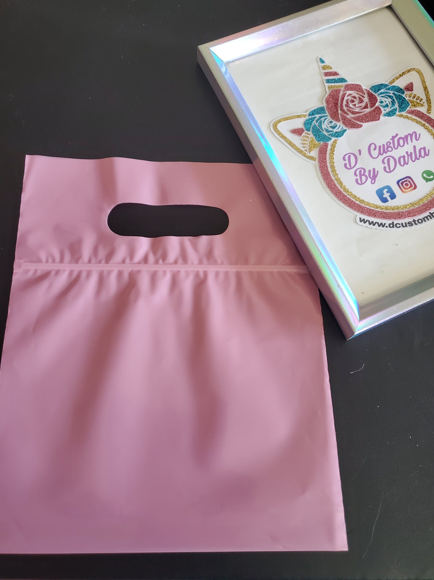 Bolsas de entrega directa con zipper 6.38x 5in