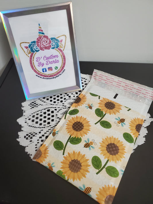 Girasol bubble mailer 6x9in