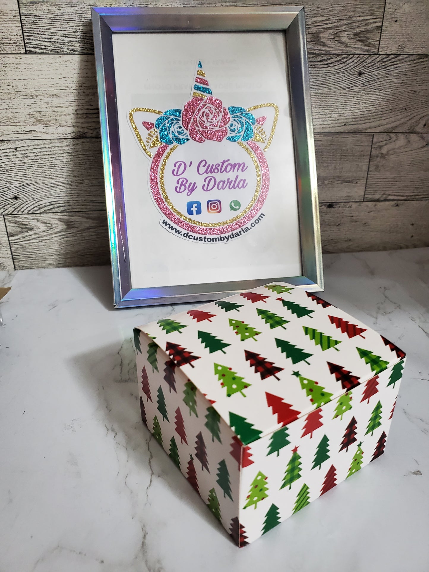 Navidad 3x3x2in box