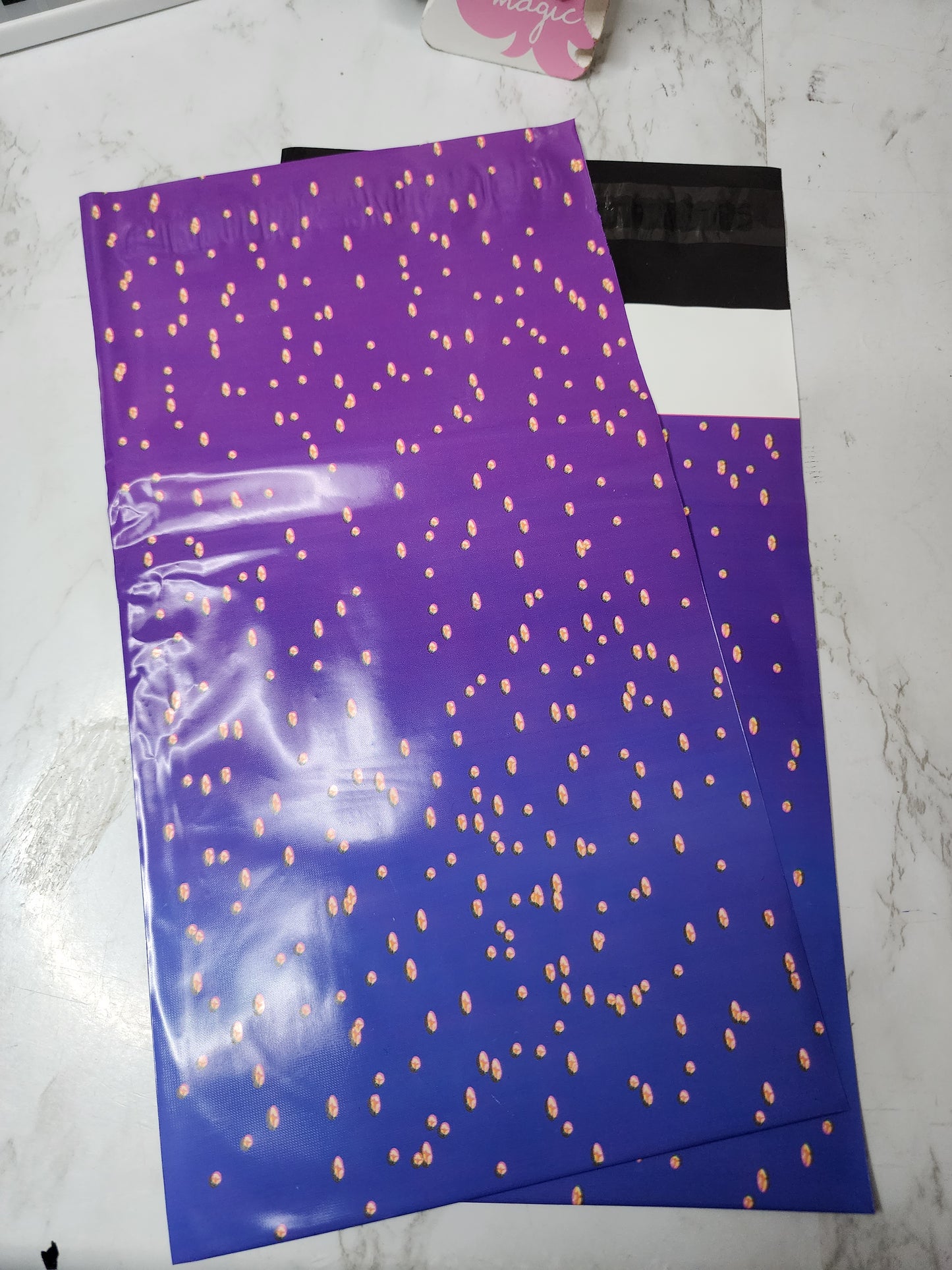 Blue & Purple 6x9in