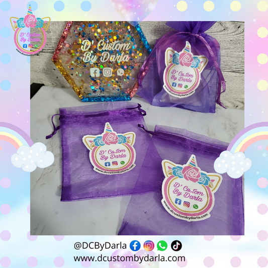 Bolsas de organza personalizado