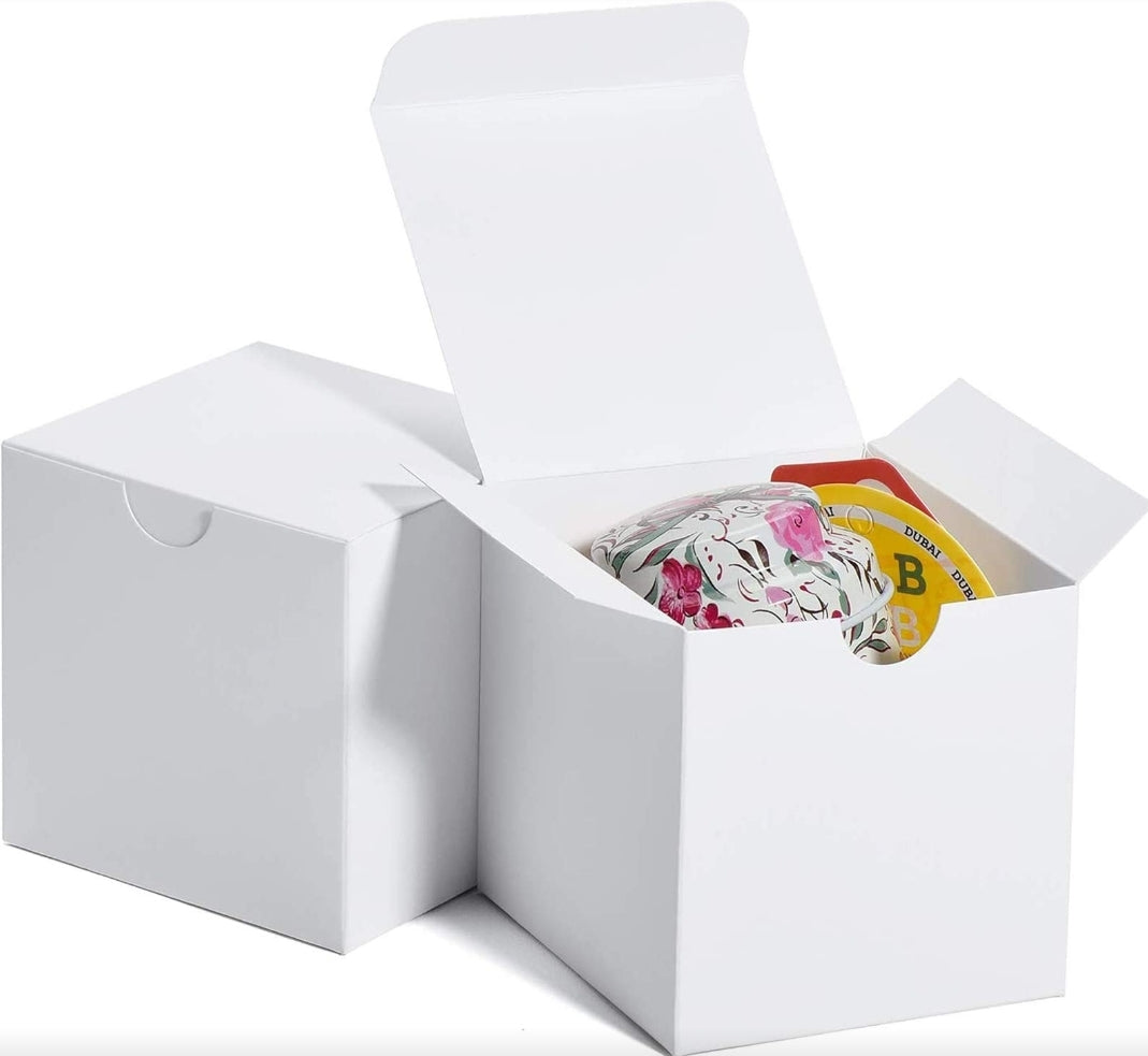 3x3x3in blanca box