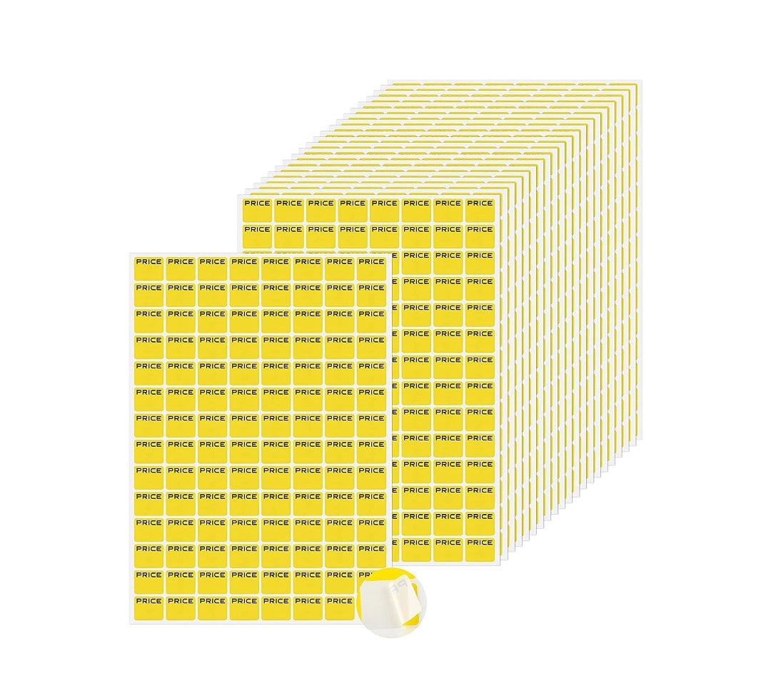 Price stickers 112pack