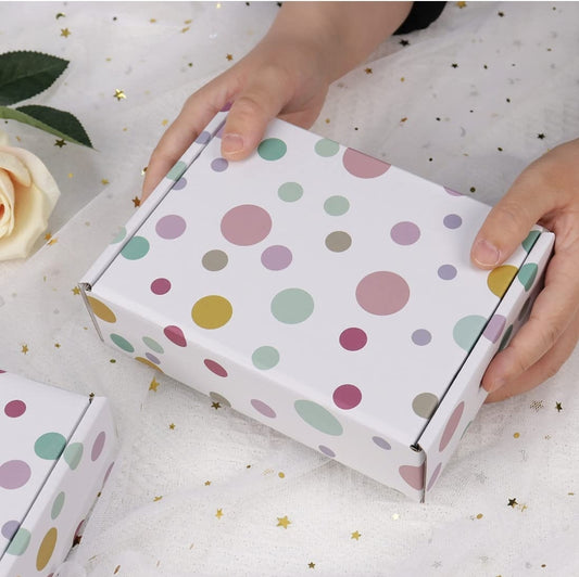 Paatel Dots box 7x5x2in