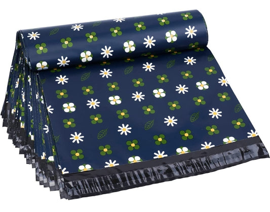 Navy mini flowers 10x13in