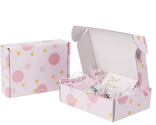 Pink Dots box 7x5x2in