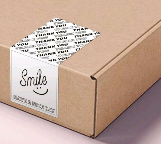 Open me seal smile 3x2in