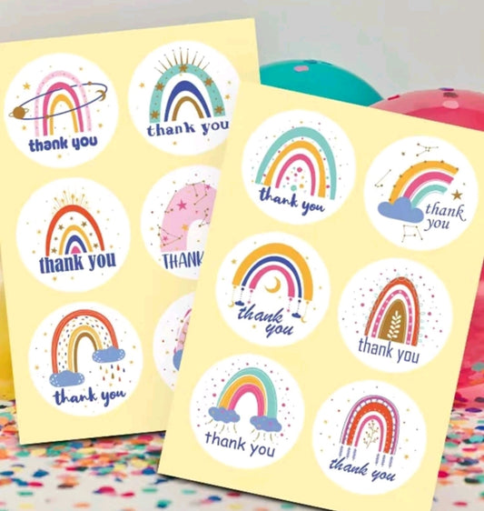 Arcoiris mix 1.5in sticker (12pcs)