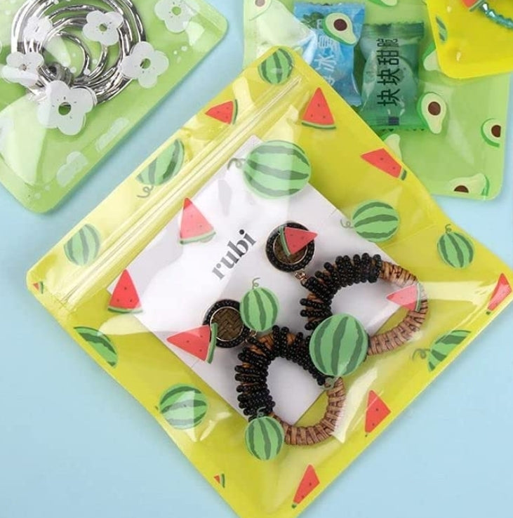 Hello summer ziplock 5x5in (1pc)