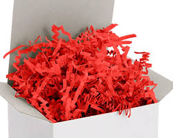 Papel picado o para rellenar color rojo 1oz