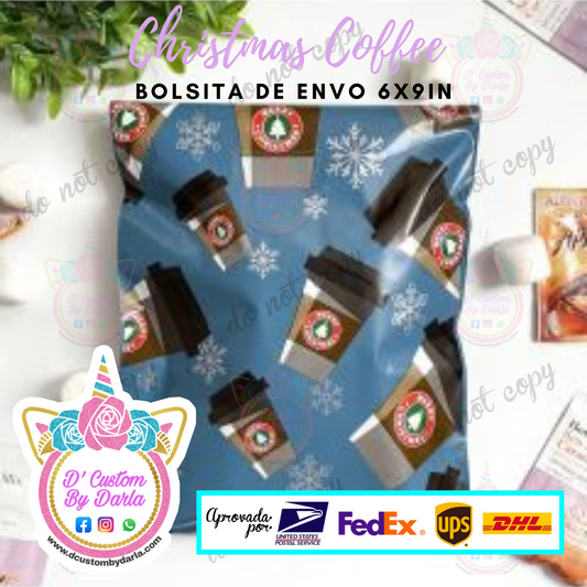 Christmas Cofee 6x9in