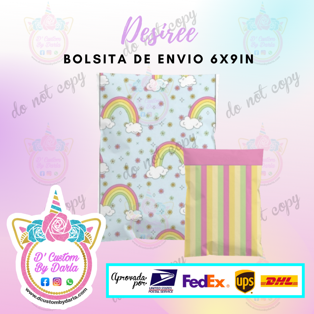 Desiree 6x9in EXCLUSIVE PREMIUM bolsita de envio